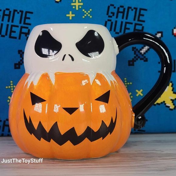 Disney's The Nightmare Before Christmas Jack Skellington Halloween Ceramic Mug - Picture 1 of 6